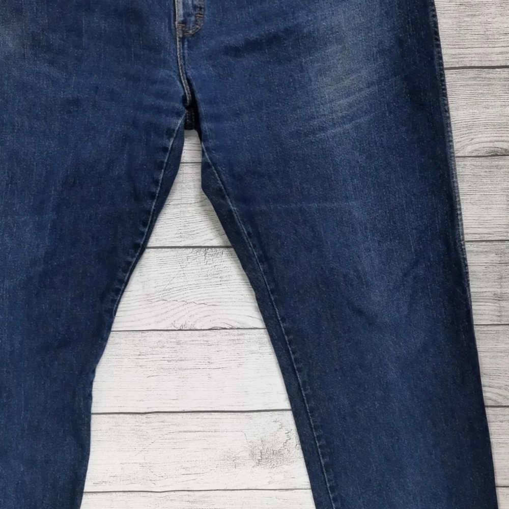 Dickies Cotton Blue Men Denim Jeans Tag Size 44x32 Dark Wash Straight legged EUC - Picture 5 of 5